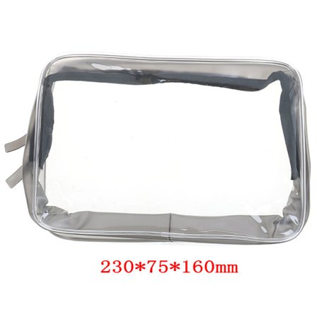 Vandtæt gennemsigtig makeup taske til etui