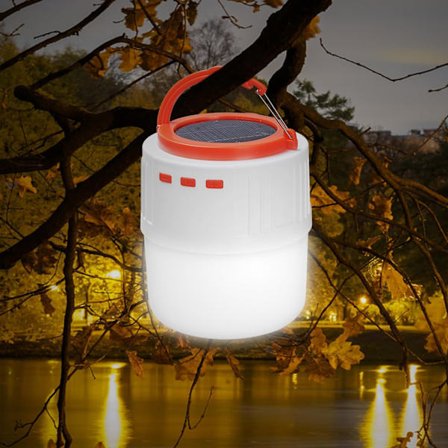 LED Campinglykta Super Ljus Bärbar Campinglampa Med B