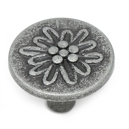 Enkelt Kopparskåpsknopp med Ett Hål 22x22x15mm Lådhandtag