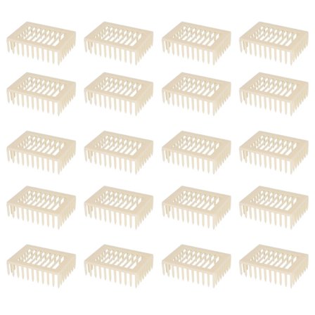 20 stk. dronningegitter i plast, firkantet form, til biavl