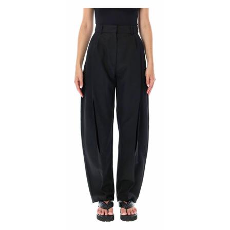 A.w.a.k.e. Mode Wide Broek , Zwart , Dames , Maat: M