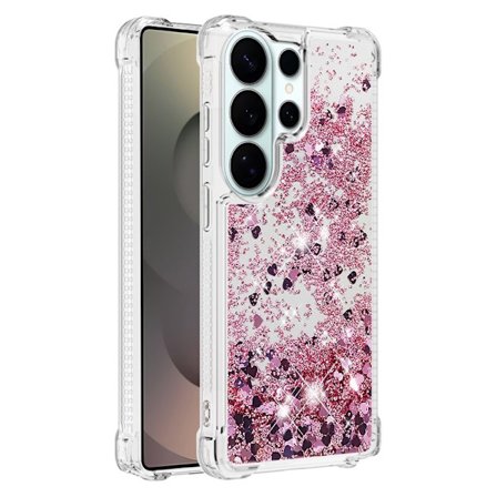 Mobilskal till Samsung Galaxy S26 Ultra TPU Glittrande Stötsäker - Roséguld