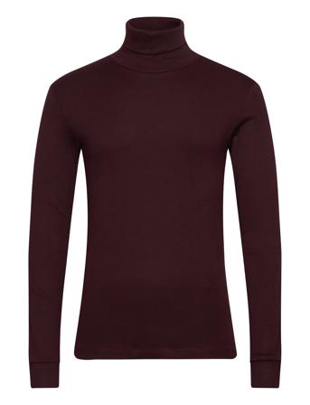 T-Shirts Long Sleeve Burgundy Marc O'Polo
