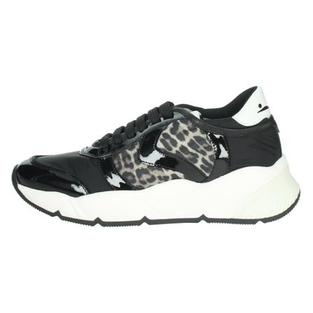 Voile Blanche Low Sneakers , Zwart , Dames , Maat: 40 EU