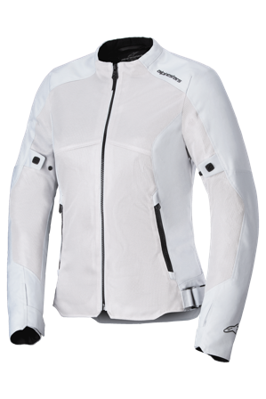 Chaqueta de Moto Mujer Alpinestars Stella C-1 Air Plateado M