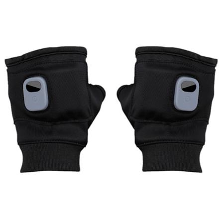 USB-latautuvat s hk iset l mmitt v t hanskat, puoli-sormiset, talvi, puoli-sormiset