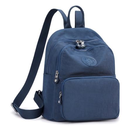 Suunniteltu koululaukku teinitytölle 2021 Naisten reppu Matkailu Casual Olkalaukut Naisten Nylon Reppu Musta Kukkaro Blue backpack