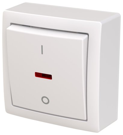 ABB Saga 1062A-916 Strömställare 2-pol, Strömbrytare & vägguttag