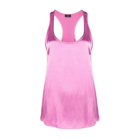 Etro Sleeveless Tops Pink, Dame