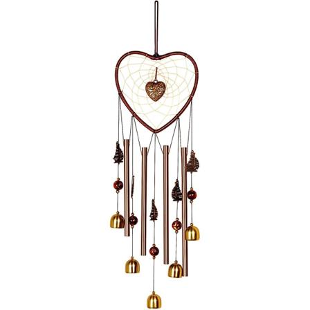 Sympati Vindklockor för Utomhusbruk, Hjärtformad Drömfångare