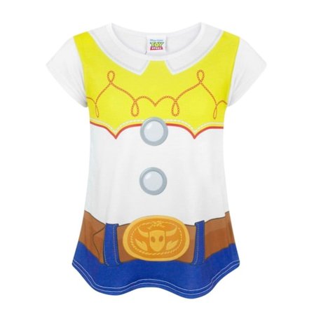 Disney Barnens Flickor Toy Story Jessie Kostym T-shirt 3-4 År