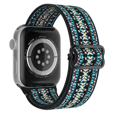 Apple Watch kompatibelt Nylon armband INKA/BL 38/40/41 mm moniv rinen one size