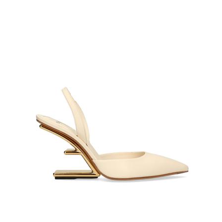 Fendi Pumps , Beige , Dames , Maat: 40 EU