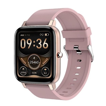 Smart Watch, 1,69 tommer fuld touch, understøtter Bluetooth-notifikation, blodtryk, All-round Healt