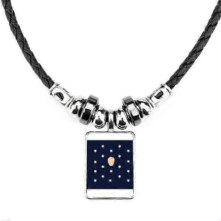 USAPresident Person Biden Blå Stjärnor Halsband