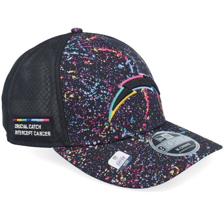 New Era - NFL Svart trucker Caps - Los Angeles Chargers NFL Crucial Catch 9FORTY A-Frame Trucker @ Hatstore