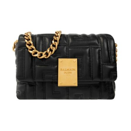 Balmain Mini’ shoulder Tas , Zwart , Dames , Maat: ONE Size Schoudertassen