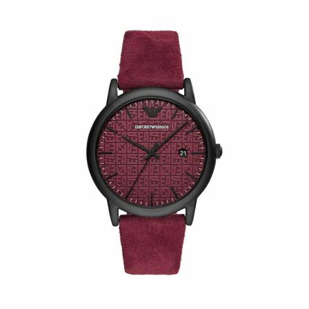 Emporio Armani Watch Ar1127 Rød, Dame Ure, Størrelse: ONE Size