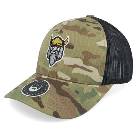 Bearded Man - Camo trucker Keps - Northbeard Camo Trucker @ Hatstore