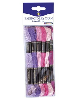 Lankalajitelma roosa 6 vyyhtiä