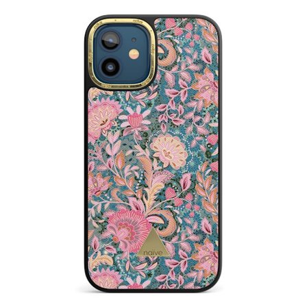 Naive iPhone 12 Skal - Fantasy flowers
