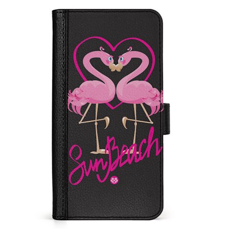 Bjornberry iPhone 15 Fodral - Sun Beach Flamingo