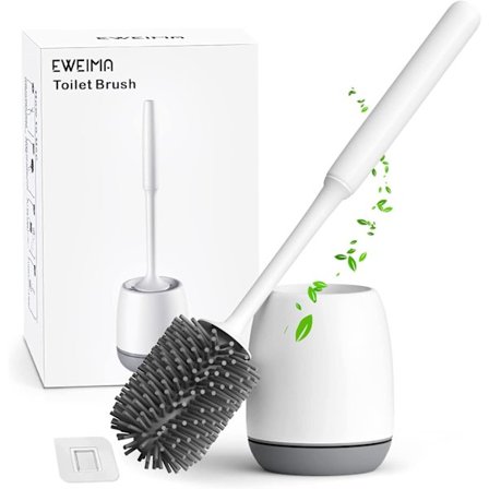 WC-harja, silikoninen WC-harja, nopea kuivaus antibakteerinen Sil