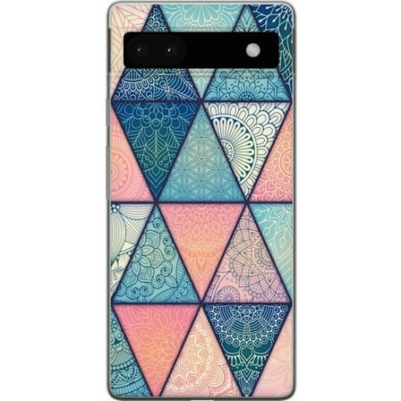 Kompatibelt Mobildeksel til Google Google Pixel 6a Mandala Triangler