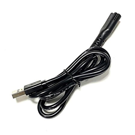 USB-laddningskabel för Wahl 8148/8591/85048509/1919/2240/2241 Elektriska Hårtrimmer Tillbehör