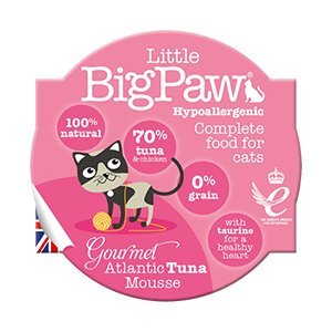 Little BigPaw Cat Gourmet Atlantic Tuna Mousse, 85g