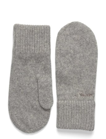 Hestra Ladies' Cashmere Mitt 2½ Bt Light Grey - Grey - ONE SIZE