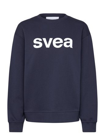 Swcowen Sweatshirt Tops Sweat-shirts & Hoodies Sweat-shirts Navy Svea