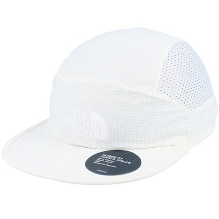 The North Face - Summer Light Run Hat White Dune 5-Panel 5panel White Cap - @ Hatstore