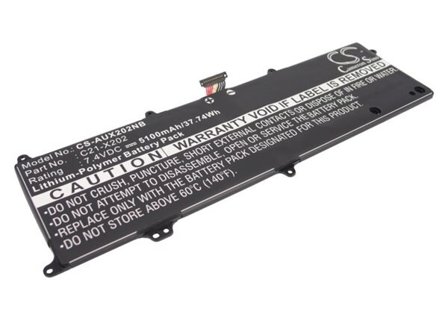Batteri til bærbar PC for Asus VivoBook S200, VivoBook S200L3217E og andre.