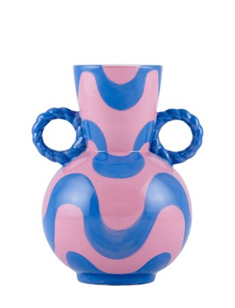 Que Rico Vase - Rosalía - Río Retro - Multi/patterned - 19.5 CM