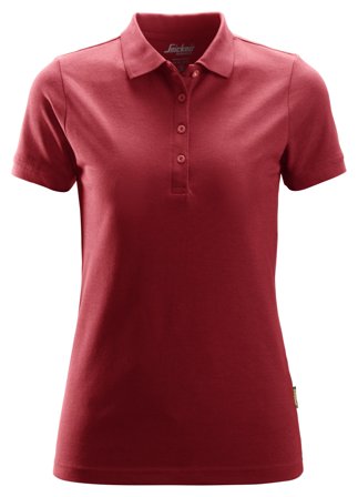 Snickers Workwear 2702 Poloshirt rød Rød, Tøj