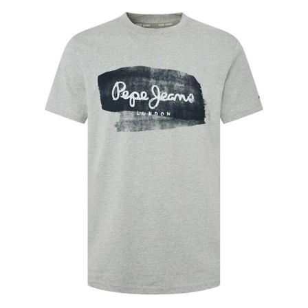 Pepe Jeans, T-Shirts Grijs, Heren, Maat:M