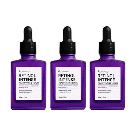 Retinol Intense Reactivating Serum – 30 ml – Förbättrar ålderstecken, minimerar porstorlek och förfinar hudens struktur