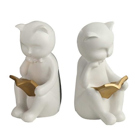 Moderna och enkla bokhyllor, bokhylla ornament