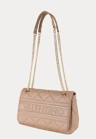 Valentino - Ada Flap Bag - 005 Beige - Kläder - - Bubbleroom