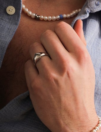 Samie Samie - Steel Ring - Silver - 60