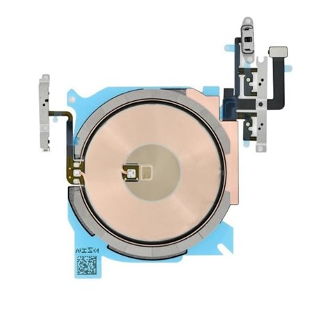 QI MagSafe iPhone 12-kabel - NFC-sensor - Volym- och strömknappar