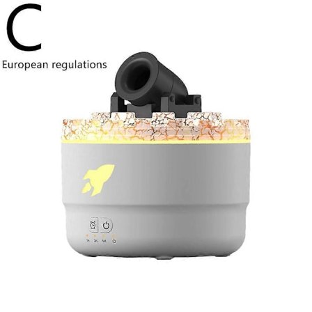 Cannon Blast Aroma Luftfugter LED Dampkanon Luftfugter Støjsvag Diffuser Aroma