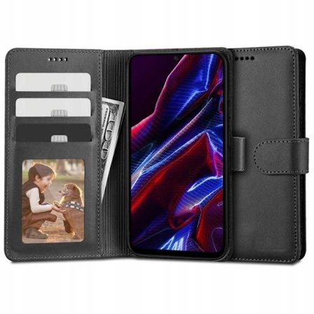 Xiaomi Redmi Note 12 Wallet Case PU-nahkainen 4-POCKET