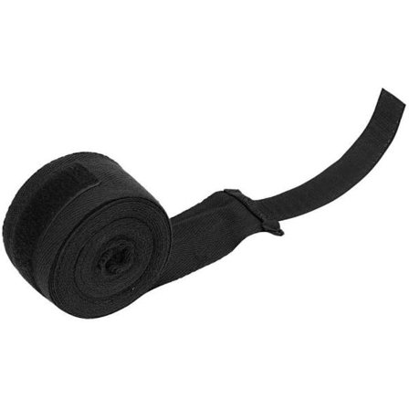 Boxningshandskar för män/kvinnor/barn, elastisk MMA, svart, 2,5M