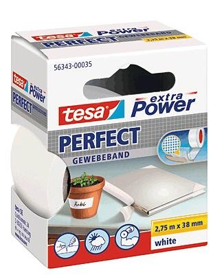 Tesa Tape tesaband 38mm white 56343