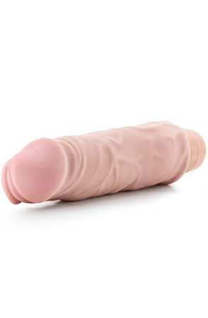 Kjøp X5 Plus Vibrating Hard On Beige 22 cm - Vibrerende dildo | God pris