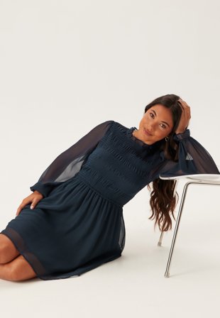 BUBBLEROOM Smock L/S Dress Klær