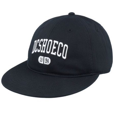 DC - Svart snapback Keps - Gymnasium Black Strapback @ Hatstore