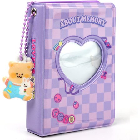 7,6 cm Kpop Instax Mini Fotoalbum, Litet Fotoalbum med ,ZQKLA